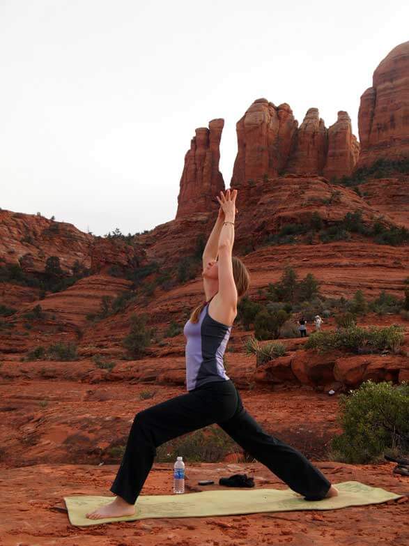 patricia yoga patricia pose at yoga retreat