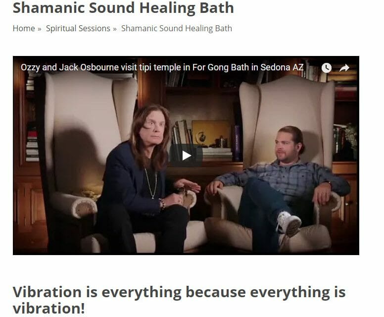 Shamanic Sound Bath With Ozzy